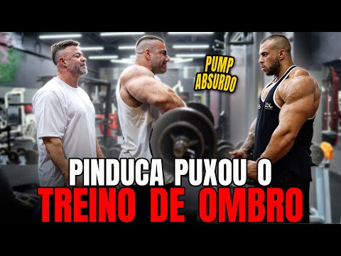 BRANDÃO SAIU COM UM PUMP ABSURDO DO TREINO DE OMBROS | RAFAEL BRANDÃO