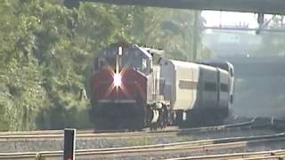 preview picture of video 'MARC GP40 Engine 69 Baltimore City MD'