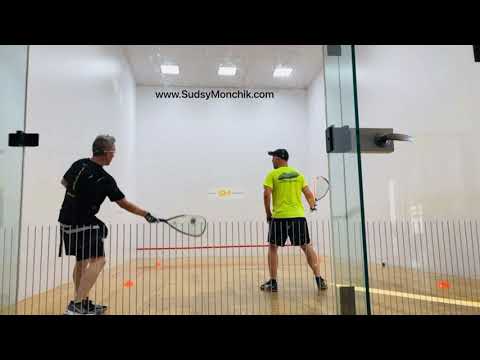 Racquetball Training. Off the Back Wall tips