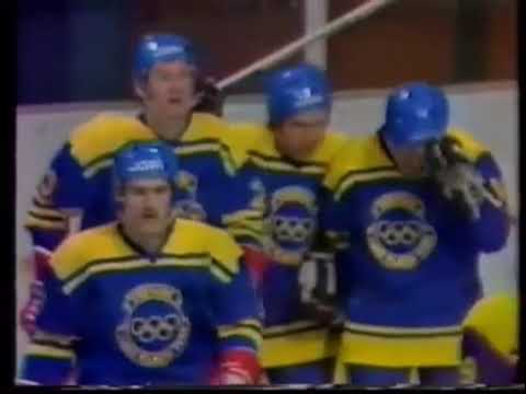 1980 Olympic Icehockey Germany vs Sweden