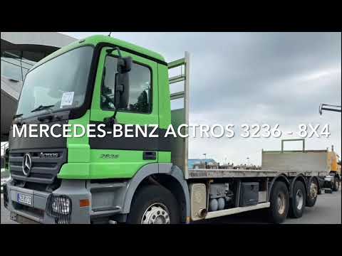 Degroote Trucks: Mercedes-Benz Actros 3236 - 8x4 stake body for sale