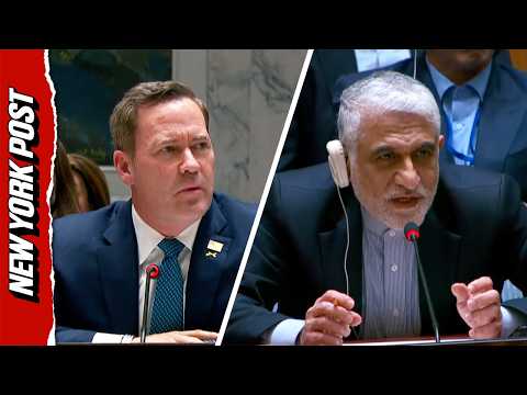 US UN Ambassador Tells Off Iran To His Face at Tense UN Meeting