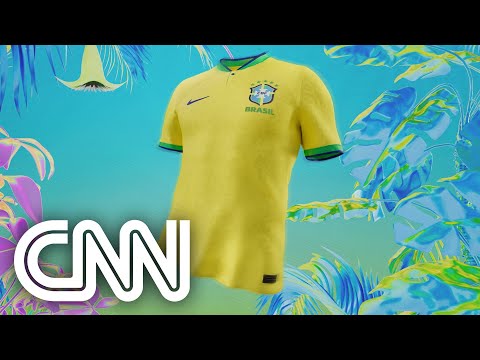CBF revela nova camisa da Seleção para a Copa do Mundo de 2022 | LIVE CNN