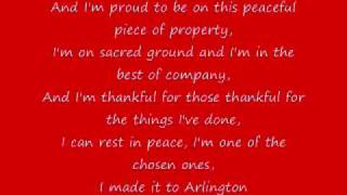 Trace Adkins Arlington Lyrics