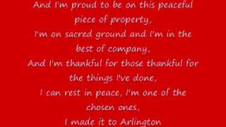 Trace Adkins Arlington Lyrics