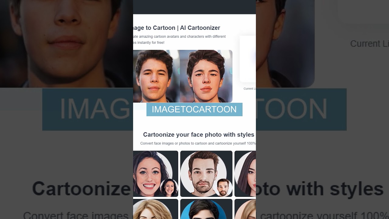 AI Tools - ImageToCartoon #shorts