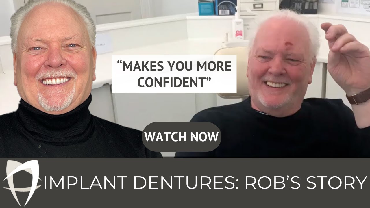Robert - Lower Implant Denture + Upper Bridges (Initial Stage)