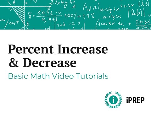Percent Increase Decrease %e2%80%93 Iprep%e2%80%99s Basic Math Video Lessons