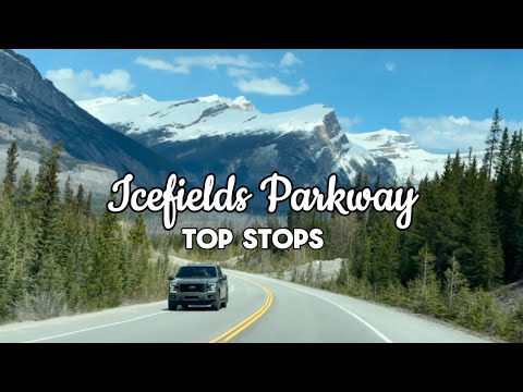 Top Stops on Icefields Parkway | Most Scenic Drive in Canada | Travel Video