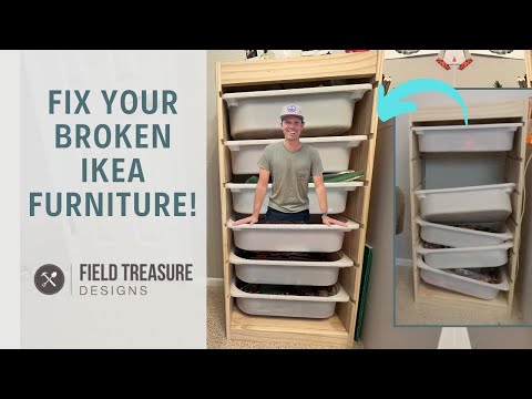 How to Fix an IKEA Trofast Shelf