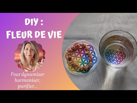 DIY : COMMENT FABRIQUER UNE FLEUR DE VIE FACILEMENT.