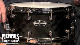 Video thumbnail for Pearl 14x6.5 Hybrid Exotic VectorCast Snare Drum by Memphis Drum Shop