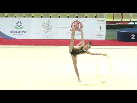 Olga Karaseva - Hoop/Junior Moscow Championship 2018/EF 17.250