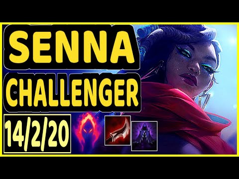 NUCLEAR (SENNA) - 14/2/20 KDA BOTTOM ADC CHALLENGER GAMEPLAY - KR