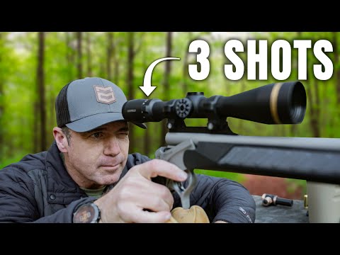 3 SHOT SIGHT-IN: How to Zero your Rifle in 3 Shots