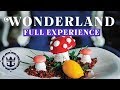 Wonderland Full Dining Experience Appetizer Entre Dessert Menu Royal Caribbean