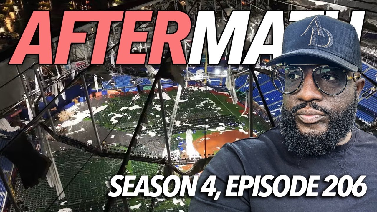 Aftermath | Stadium Roof Torn Off During Milton, FEMA, Roland Martin, Kamala Harris Caught | S4.E206