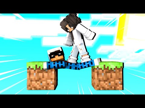 GIOCHIAMO AL PARKOUR DI COPPIA SU MINECRAFT