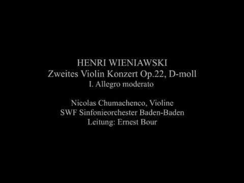 Chumachenco H Wieniawski VK#2 Op22 D moll