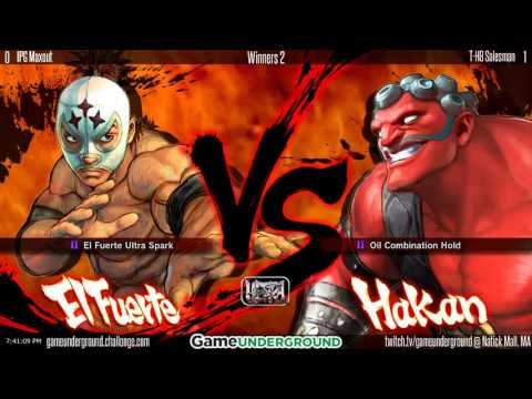 GUM03 USF4 IPG Maxout(El Fuerte) Vs. T-H8 Salesman(Hakan)