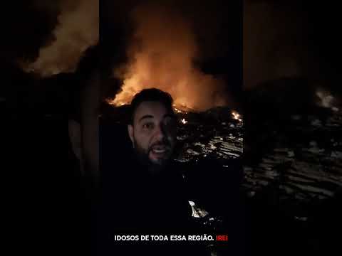 FOGO NO LIXÃO DE BOTUPORÃ-BA