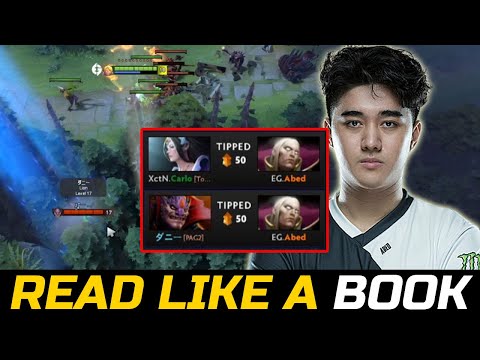 ABED INVOKER READ ENEMIES LIKE A BOOK  VS INYOURDREAM DOTA 2
