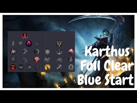 Safest Fastest Karthus FULL Clear + Runes S12 Patch 12.20