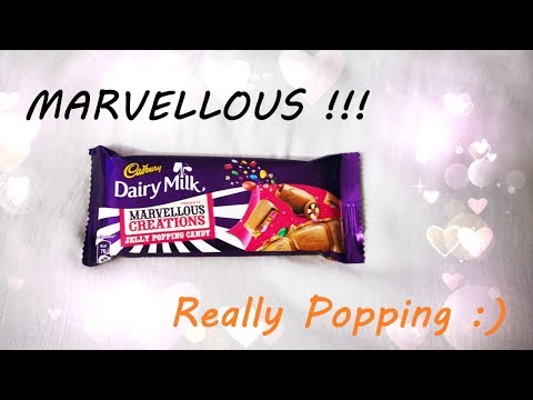 Unboxing Cadbury Marvellous Creations Jelly Popping Candy | 2018 | Unbox in Tamil