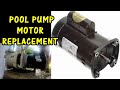 How to Replace a Pool Pump Motor – Century Centurion - Step by Step Video 🛠️