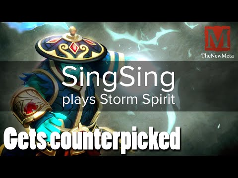 SingSing plays Storm Spirit Mid (6-5-16, 38mins) Full-game