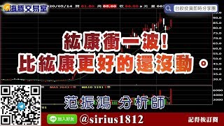 【海豚交易室】#范振鴻 0514，紘康衝一波! 比紘康更好的還沒動。 (圖)