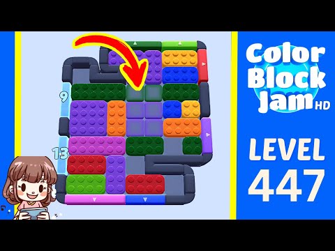 Color Block Jam Level 447 Guide
