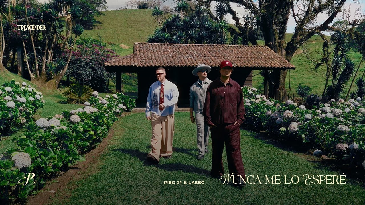 Piso 21, Lasso - Nunca Me Lo Esperé (Visualizer) 