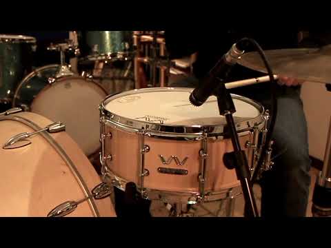 WAMBOOKA HARMONIC STAVES SNARE - SANTA MONICA MAPLE 1455 -LOW TUNING