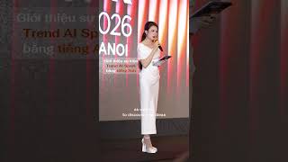 MC dẫn Hội thảo công nghệ về AI bằng tiếng Anh | MC LÂM HƯỜNG #mcevent #mctienganh