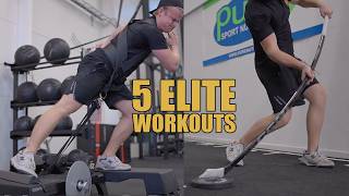 5 Elite Exercises To Shoot Harder & Skate Faster ! For EVERY Hockey Player