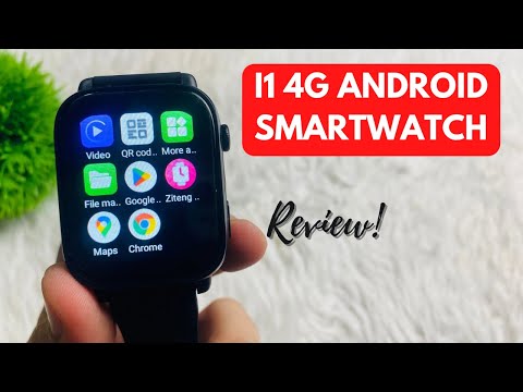 I1 4G Android smart watch with SIM card Slot and WiFi smartwatch 4G 64GB  with GPS