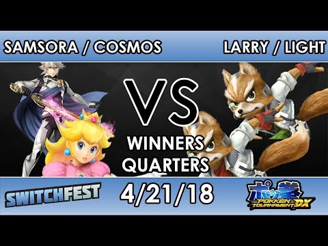Switchfest  - Samsora / Cosmos (Blue) VS Larry Lurr / Light (Green) - Smash 4 - Winners Quarters