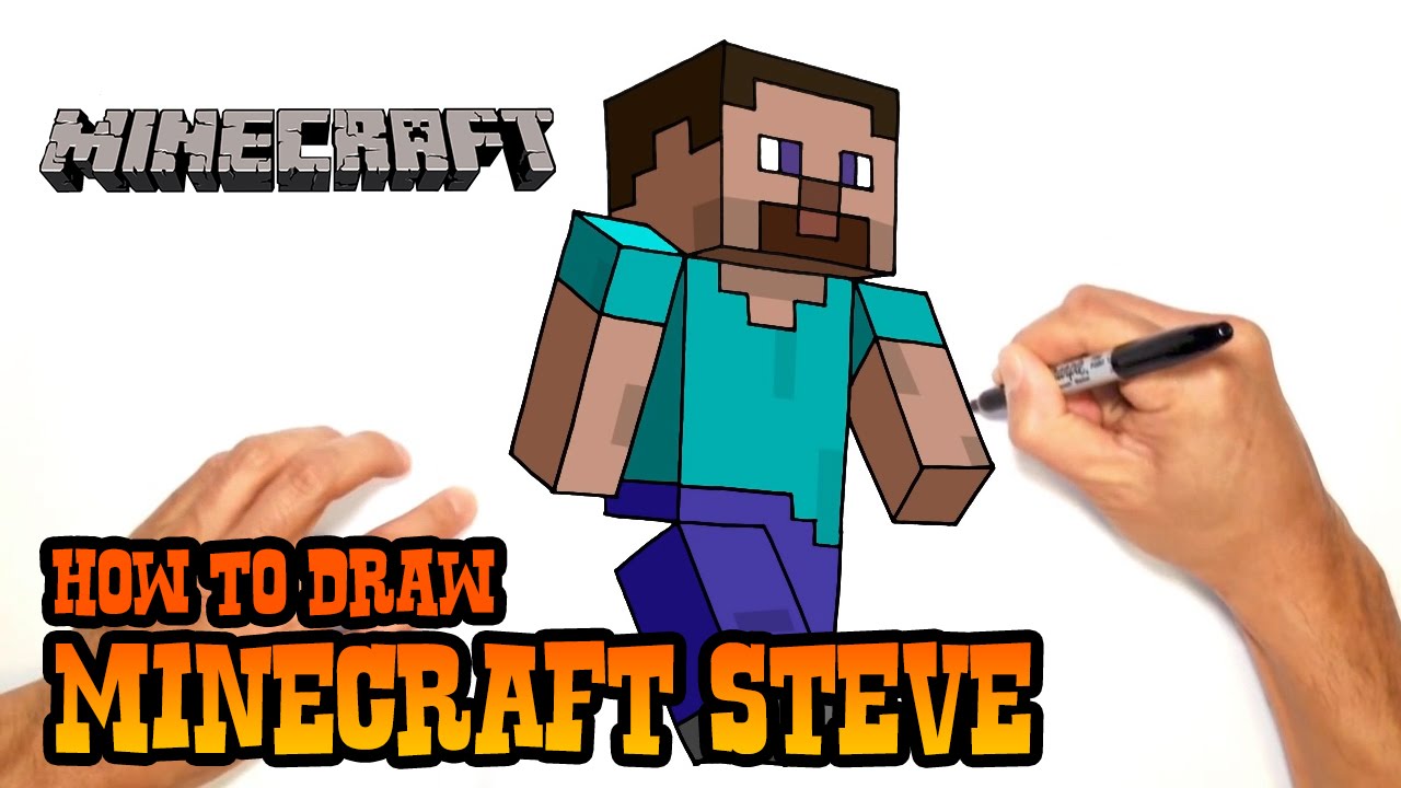 How to Draw Minecraft Steve | Video Lesson