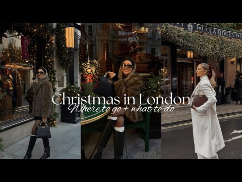 🎄✨ WEIHNACHTEN IN LONDON | Bond Street, Ralph Lauren, Fortnum & Mason und The Landmark ✨🎄