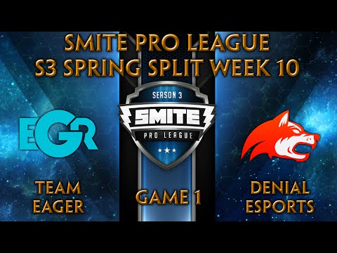 SPL S3 Spring Split Week 10 - Team Eager vs. Denial Esports (Game 1)