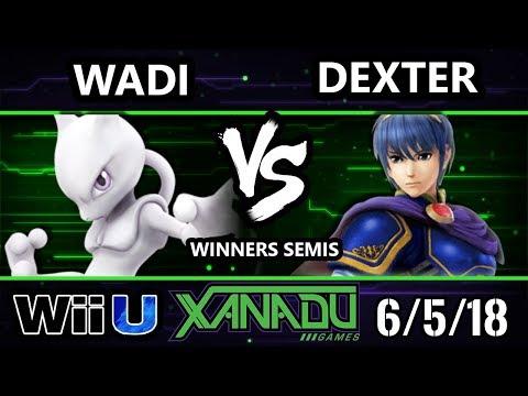 S@X 253 Smash 4 - WaDi (Mewtwo) Vs. Dexter (Marth, Lucina) - Wii U Winners Semis