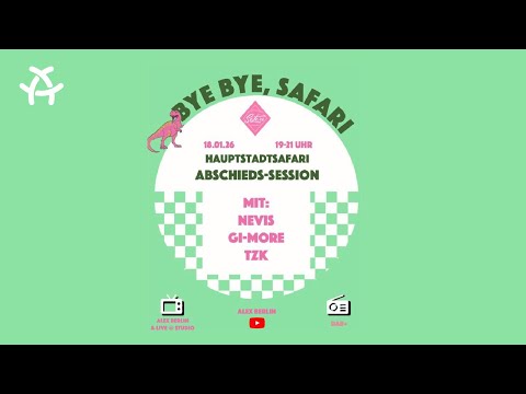 Hauptstadtsafari Abschieds-Session mit Nevis, Gi-More & TZK