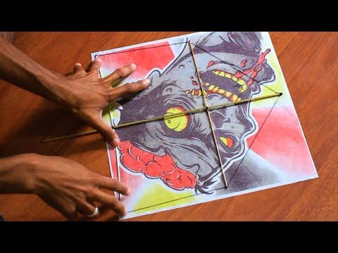 Como Fazer uma Pipa Perfeita? Tutorial Pipa Charuto 45 cm!!!