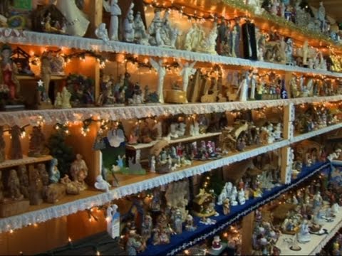 Mulher de Vermont coleciona 1.400 presépios