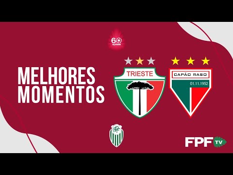 HIGHLIGHTS | TRIESTE 1X1 CAPÃO RASO | PARANÁ CUP 2025 - FINAL (FIRST LEG)