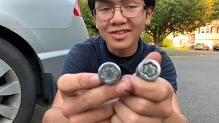 Lost Lug Nuts Key? How To Remove Wheel Locks Without Special Tool | How Does Tire Anti-Theft Work