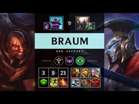 Braum Support vs Pantheon - BR Master Patch 25.08