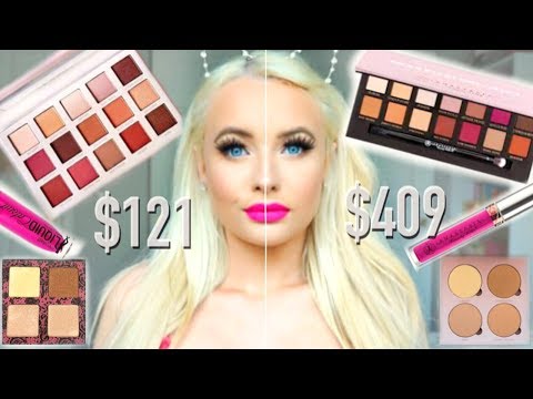 Full Face Drugstore Dupes vs. Highend Makeup