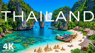Thailand 4K UHD 🇹🇭 Land of Golden Temples, Emerald Seas & Peaceful Tropical Serenity